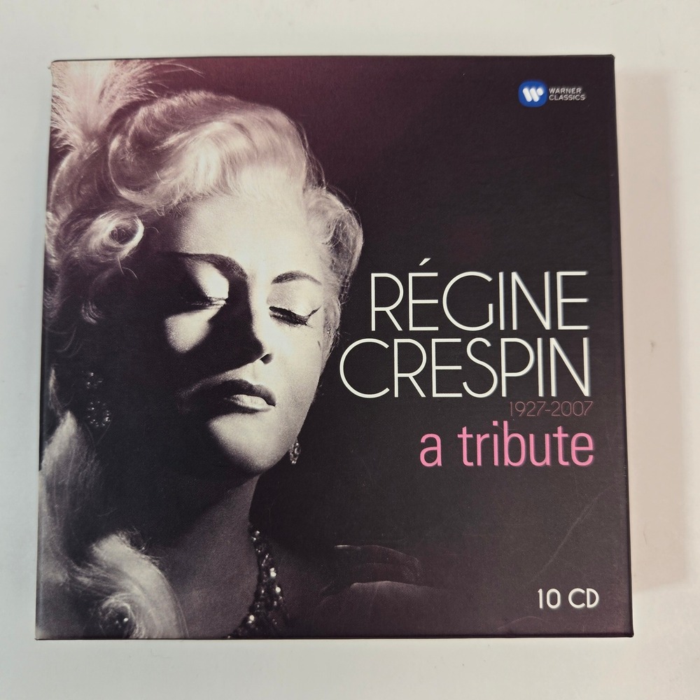 Regine Crespin A Tribute 1927-2007 10 CD Box Set Warner Classics NM / VG+